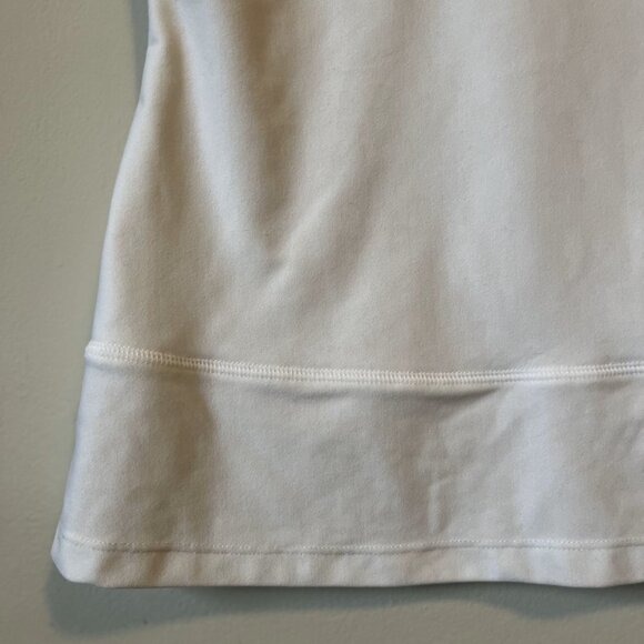 Y2K White Witchy Lacy V-Neck High Waist Bodycon Tank - Picture 6 of 14